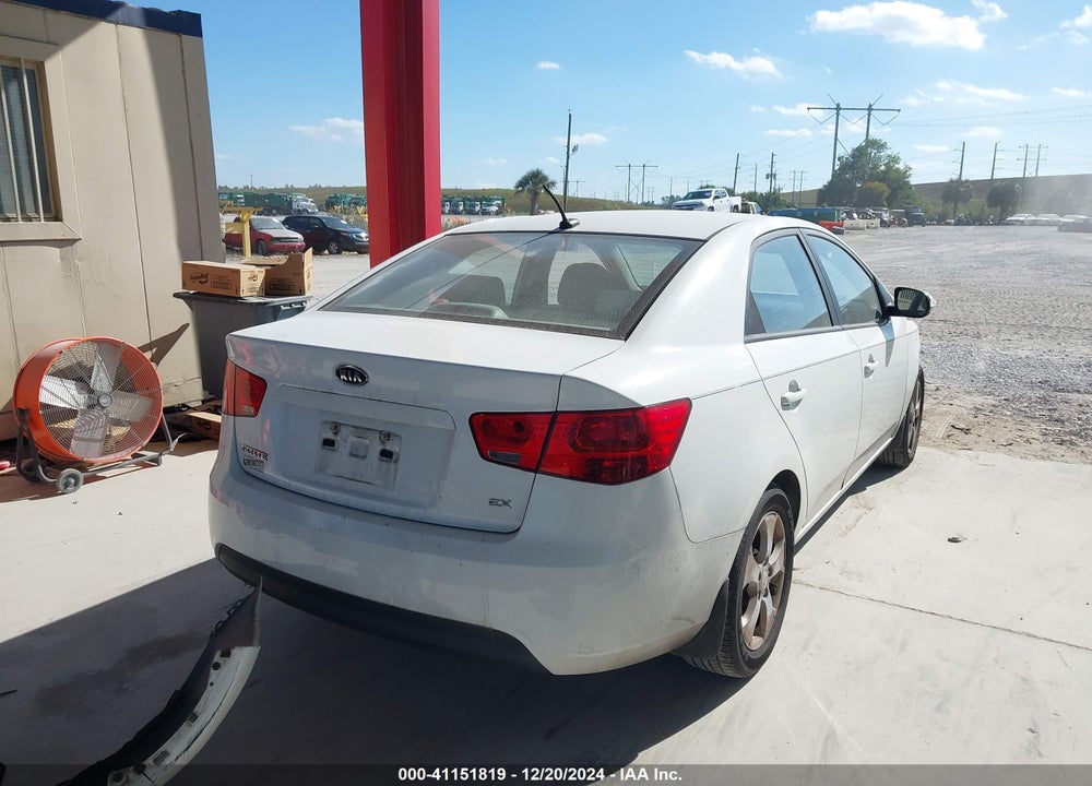 2010 KIA FORTE EX VIN: KNAFU4A24A5109715