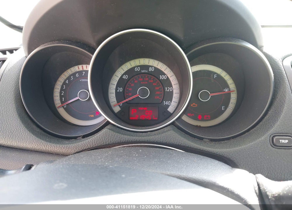 2010 KIA FORTE EX VIN: KNAFU4A24A5109715