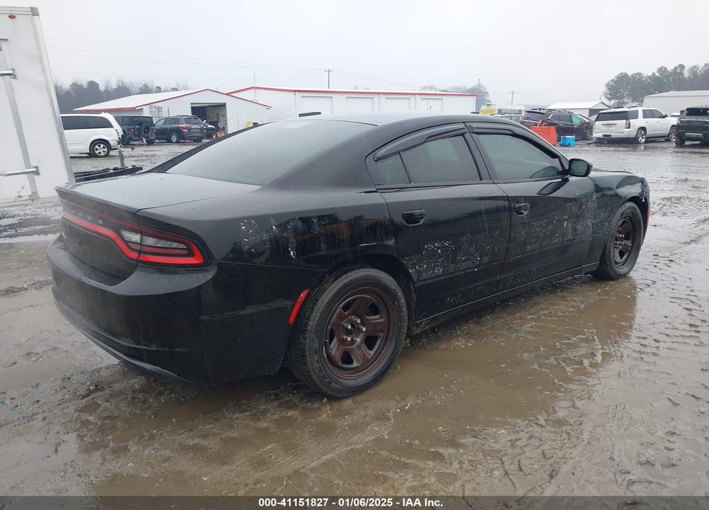 2016 DODGE CHARGER POLICE VIN: 2C3CDXAT7GH356409