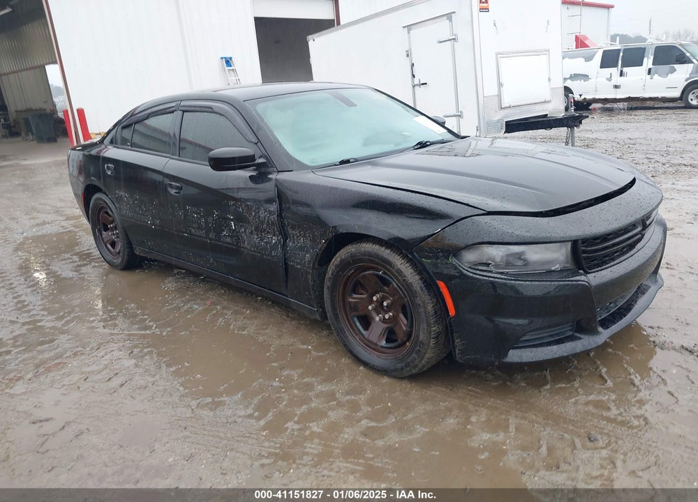 2016 DODGE CHARGER POLICE VIN: 2C3CDXAT7GH356409