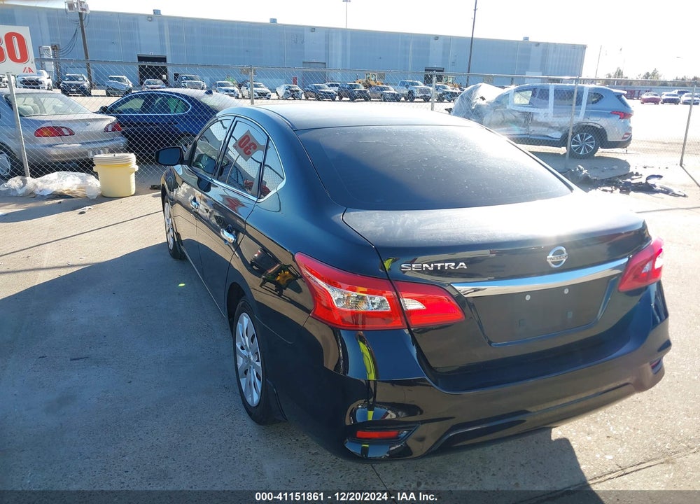 2018 NISSAN SENTRA S VIN: 3N1AB7AP7JY305170