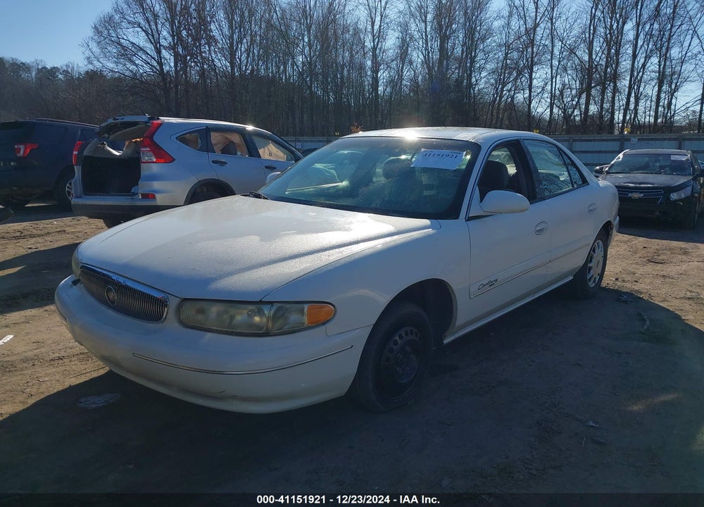 2002 BUICK CENTURY CUSTOM VIN: 2G4WS52J721159138