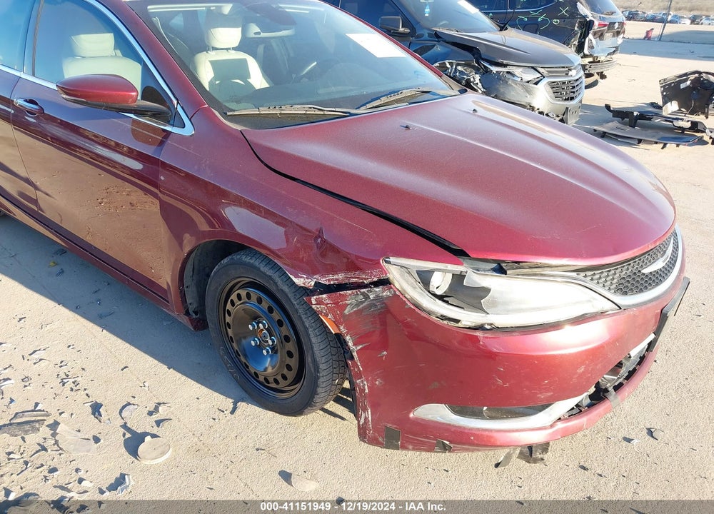 2015 CHRYSLER 200 C VIN: 1C3CCCCB7FN521977