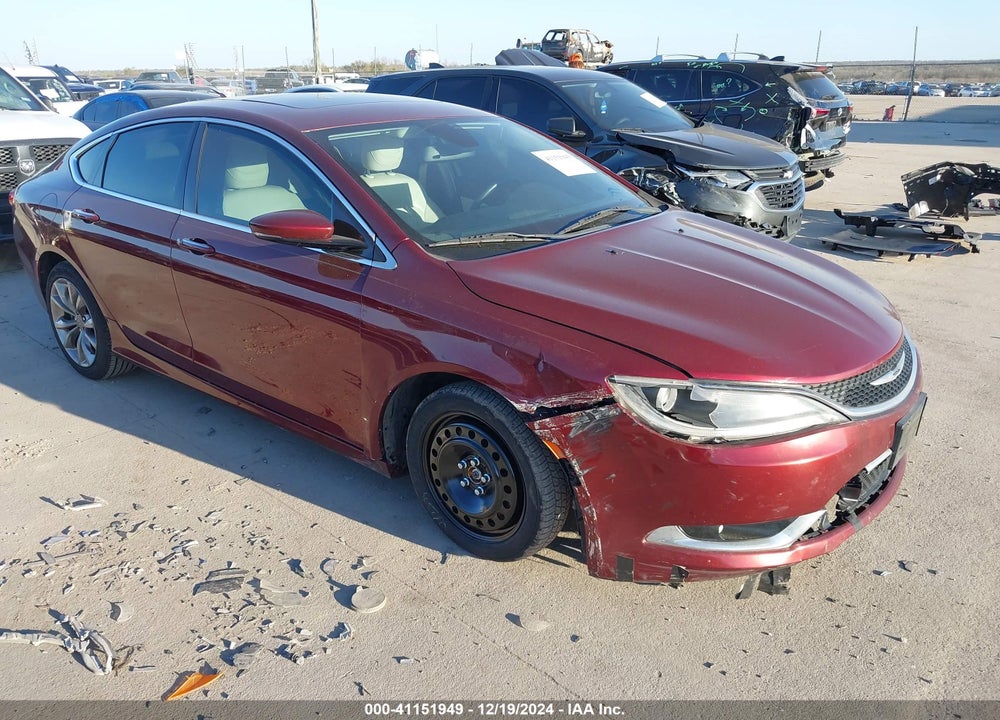 2015 CHRYSLER 200 C VIN: 1C3CCCCB7FN521977