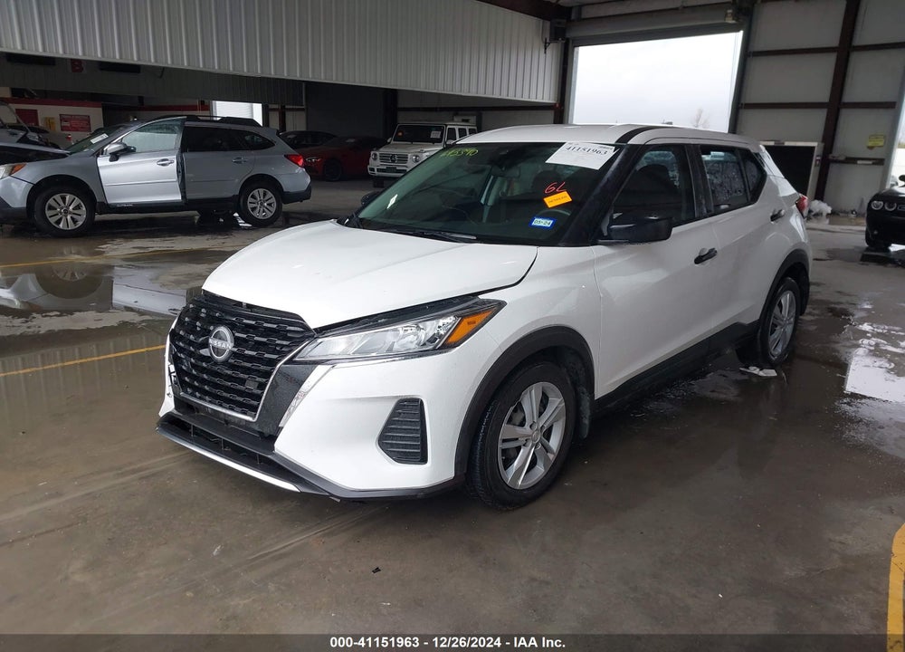 2022 NISSAN KICKS S XTRONIC CVT VIN: 3N1CP5BV9NL496640