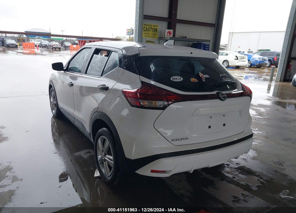 2022 NISSAN KICKS S XTRONIC CVT VIN: 3N1CP5BV9NL496640