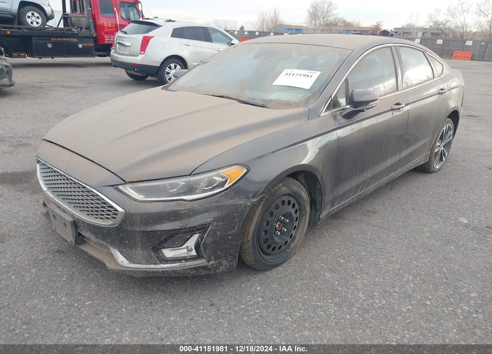 2019 FORD FUSION TITANIUM VIN: 3FA6P0D92KR207688
