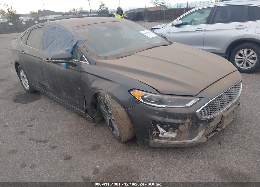 2019 FORD FUSION TITANIUM VIN: 3FA6P0D92KR207688