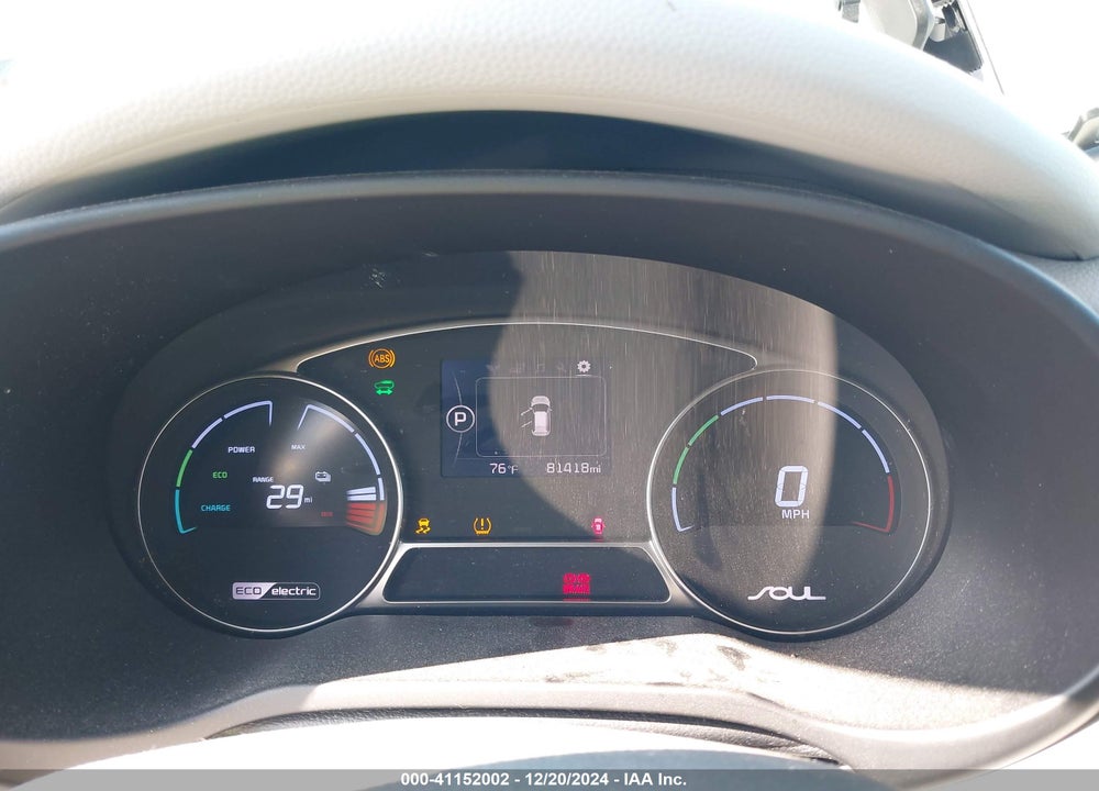2015 KIA SOUL EV VIN: KNDJP3AE2F7003638