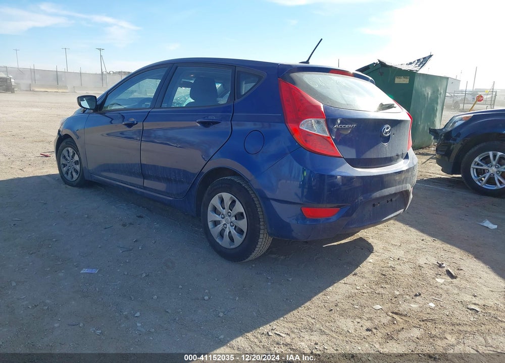 2016 HYUNDAI ACCENT SE VIN: KMHCT5AE8GU248314