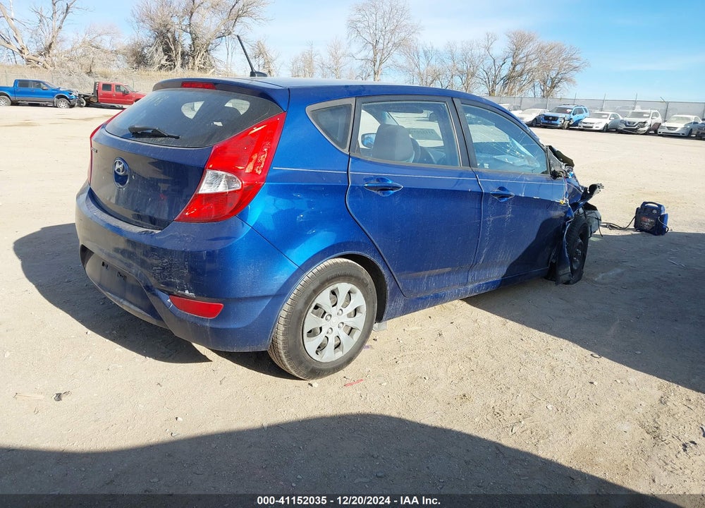 2016 HYUNDAI ACCENT SE VIN: KMHCT5AE8GU248314
