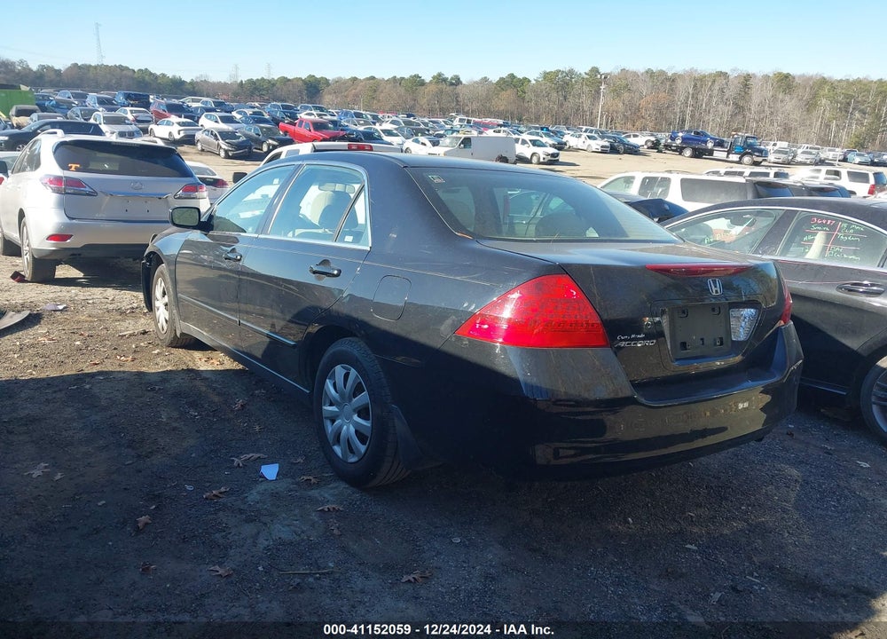 2007 HONDA ACCORD 2.4 LX VIN: 1HGCM56487A150520