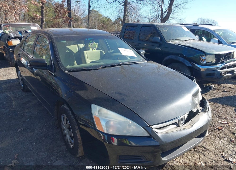 2007 HONDA ACCORD 2.4 LX VIN: 1HGCM56487A150520