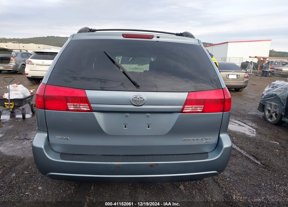 2004 TOYOTA SIENNA XLE/XLE LIMITED VIN: 5TDBA22C14S001010