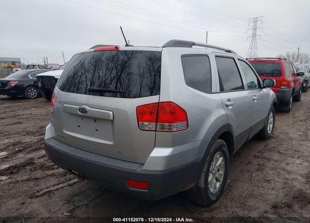 2009 KIA BORREGO EX V6 VIN: KNDJH741695013330