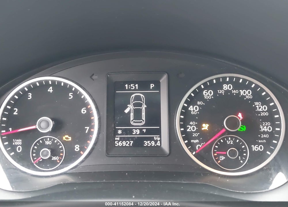 2017 VOLKSWAGEN TIGUAN 2.0T S VIN: WVGAV7AX1HW511974