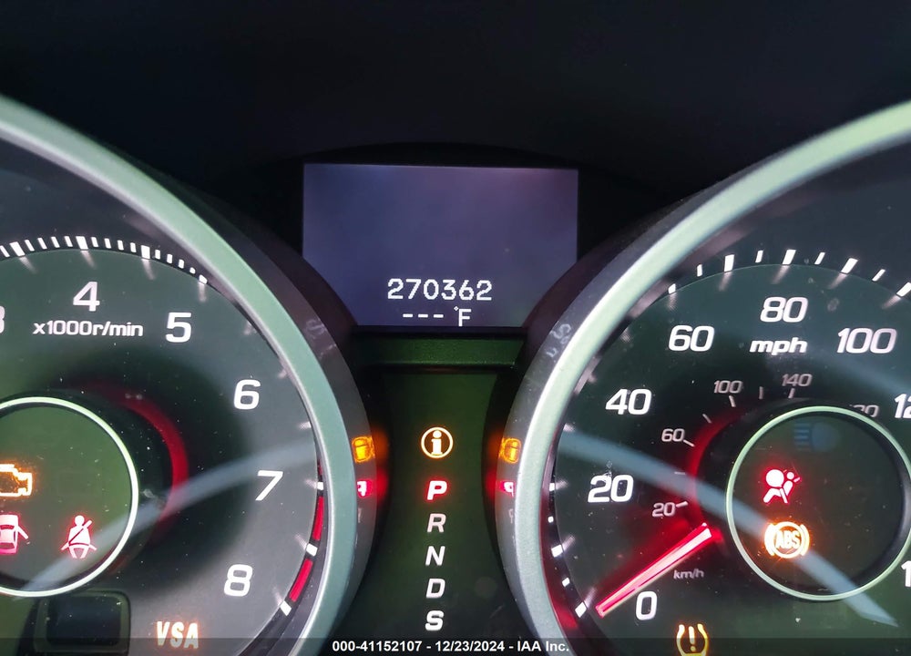 2009 ACURA TL VIN: 19UUA96559A002700