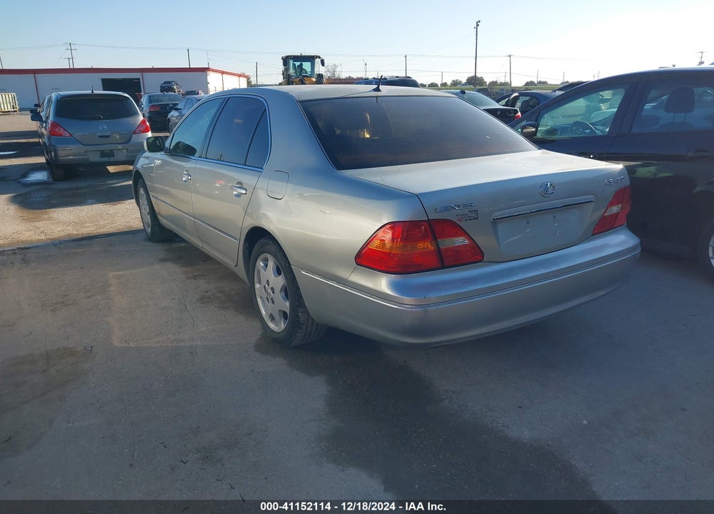 2001 LEXUS LS 430 VIN: JTHBN30F810049740