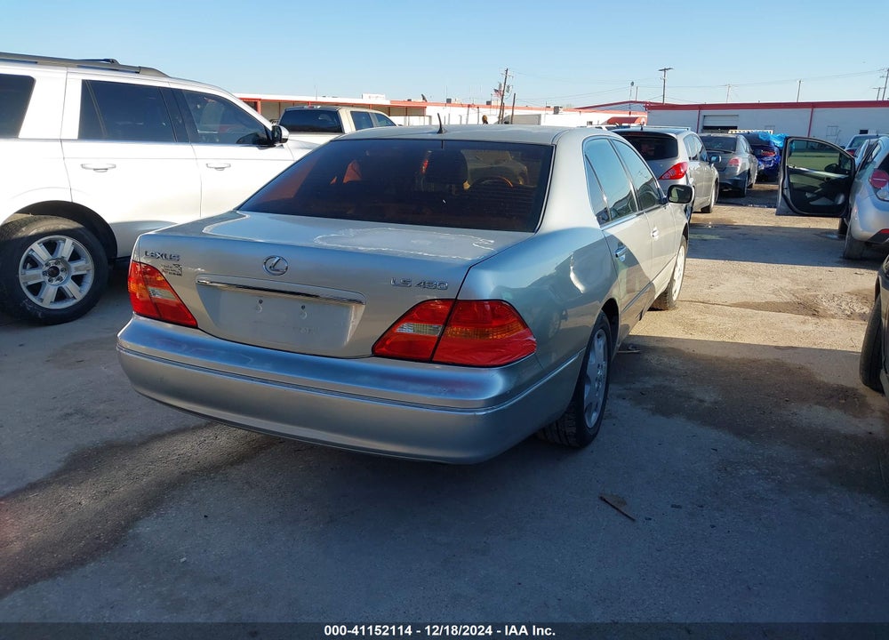2001 LEXUS LS 430 VIN: JTHBN30F810049740
