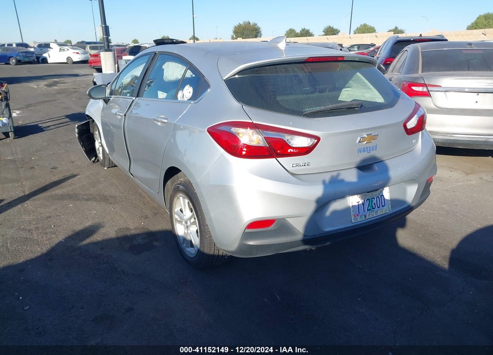 2018 CHEVROLET CRUZE VIN: 3G1BE6SM4JS652071
