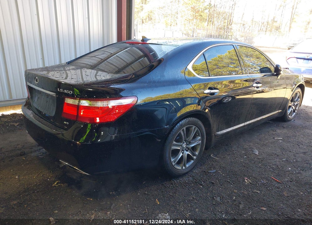 2009 LEXUS LS 460 VIN: JTHCL46FX95002747