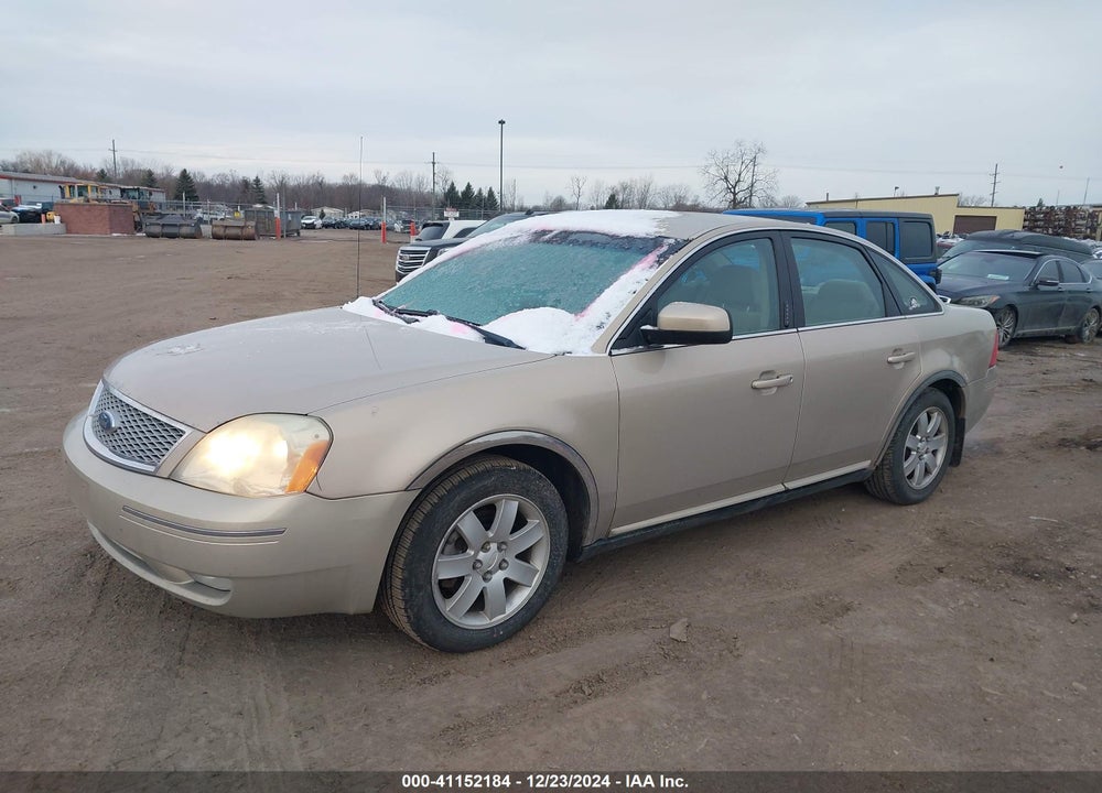 2007 FORD FIVE HUNDRED SEL VIN: 1FAHP27107G113107