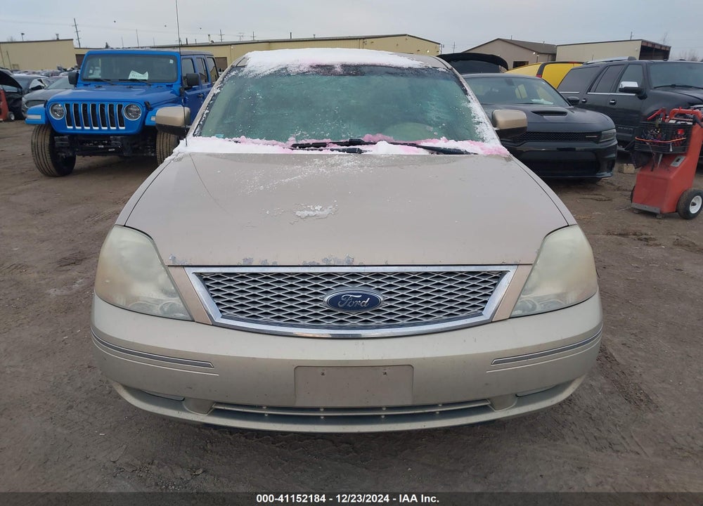 2007 FORD FIVE HUNDRED SEL VIN: 1FAHP27107G113107