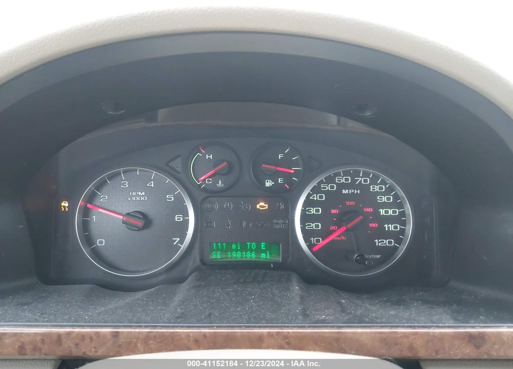 2007 FORD FIVE HUNDRED SEL VIN: 1FAHP27107G113107