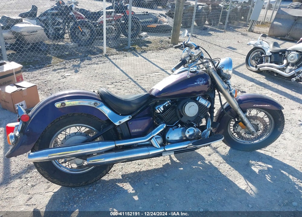 2001 YAMAHA XVS65 A VIN: JYAVM01E81A031315