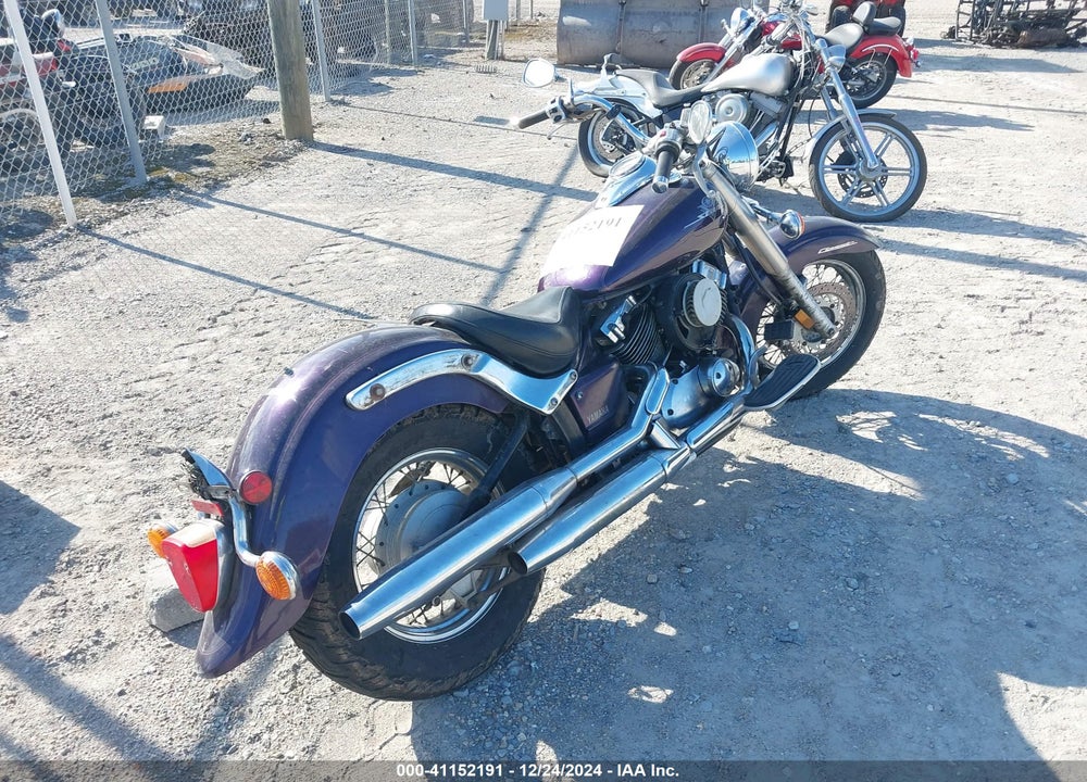 2001 YAMAHA XVS65 A VIN: JYAVM01E81A031315
