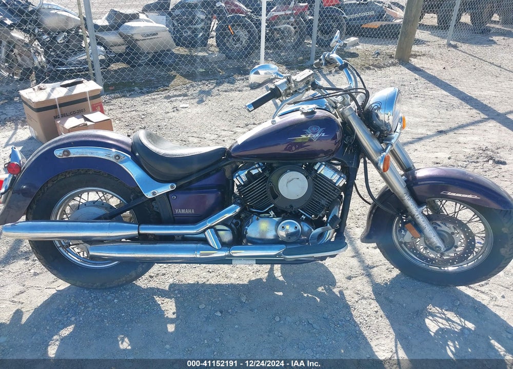 2001 YAMAHA XVS65 A VIN: JYAVM01E81A031315