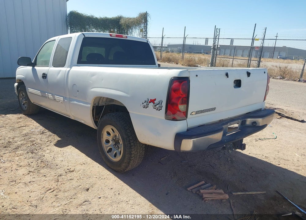 2006 CHEVROLET SILVERADO 1500 LT1 VIN: 1GCEK19Z16Z278272