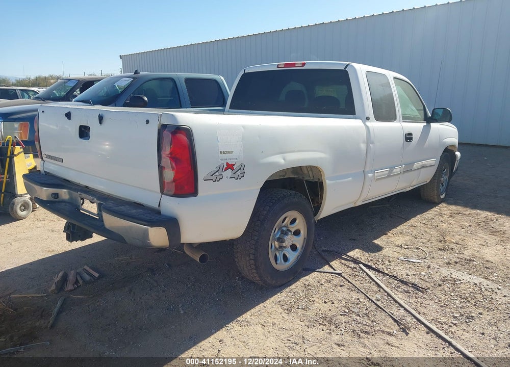 2006 CHEVROLET SILVERADO 1500 LT1 VIN: 1GCEK19Z16Z278272