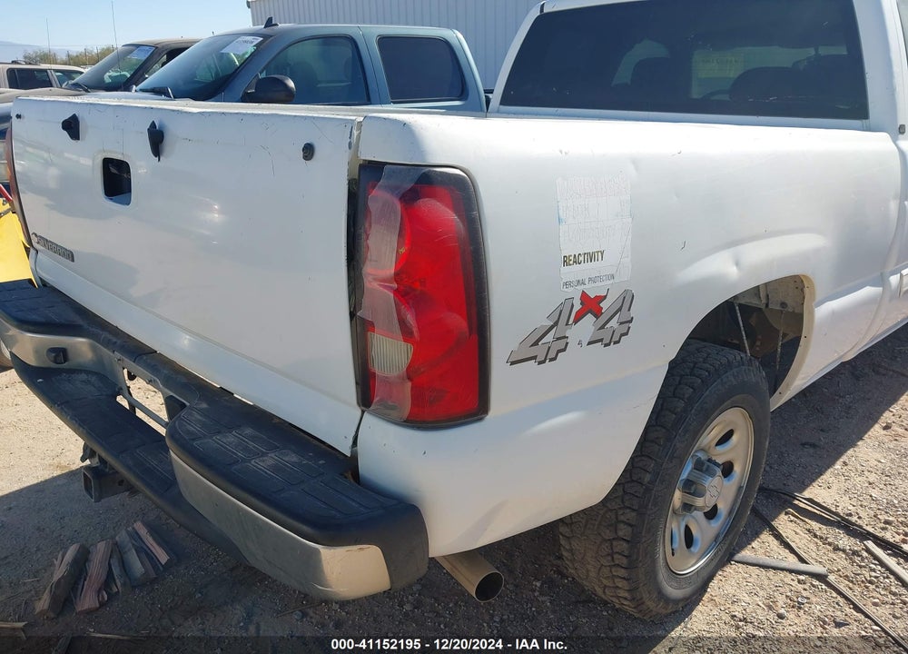 2006 CHEVROLET SILVERADO 1500 LT1 VIN: 1GCEK19Z16Z278272