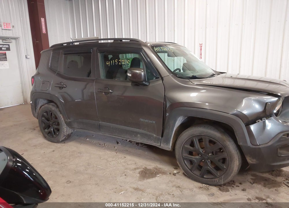 2016 JEEP RENEGADE JUSTICE VIN: ZACCJBBT8GPD13721