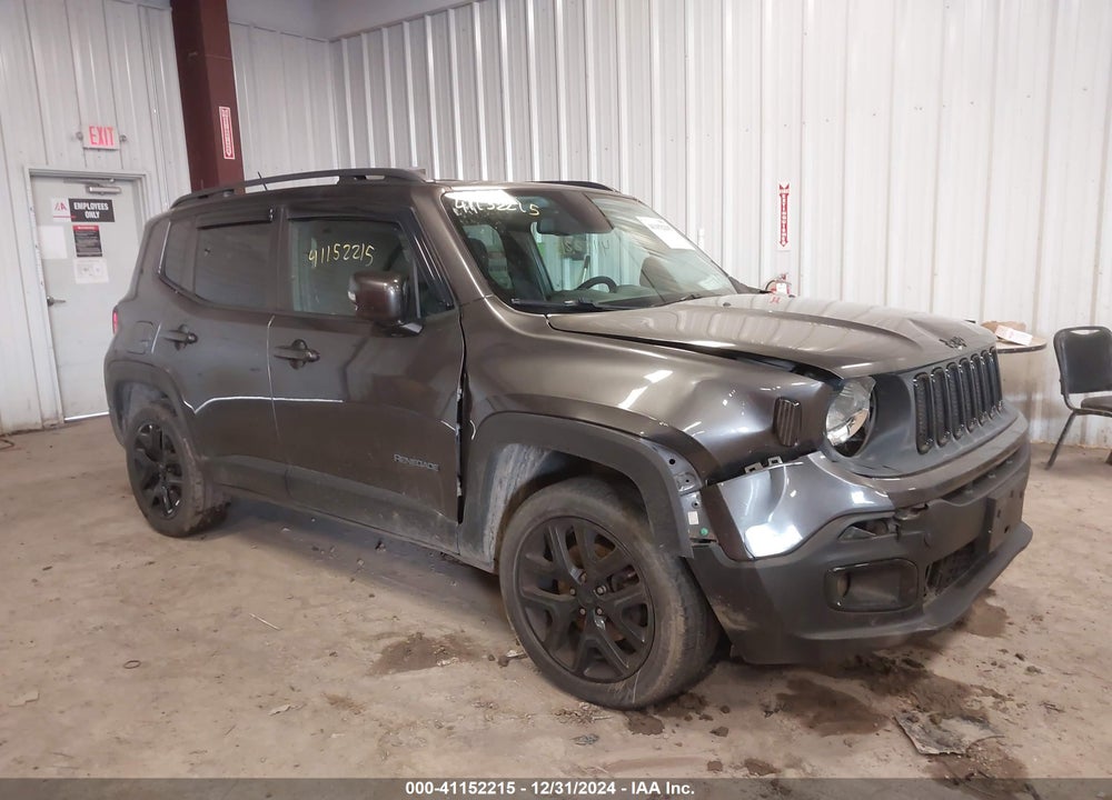 2016 JEEP RENEGADE JUSTICE VIN: ZACCJBBT8GPD13721