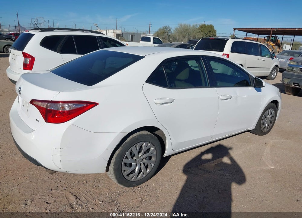 2017 TOYOTA COROLLA LE VIN: 2T1BURHE2HC747506