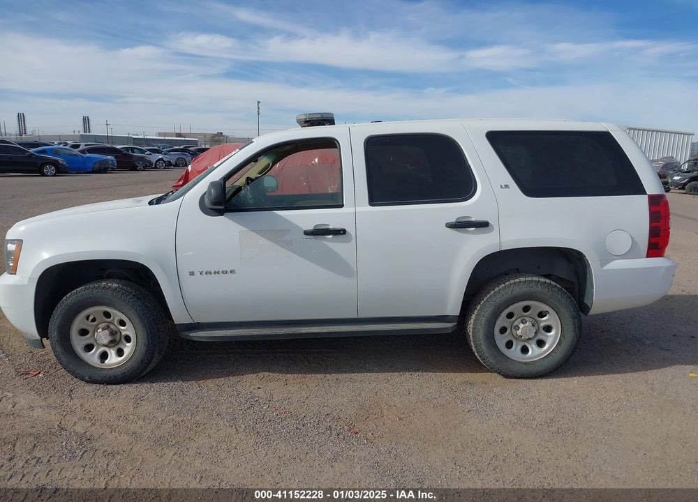2007 CHEVROLET TAHOE COMMERCIAL FLEET VIN: 1GNFK13037R393219