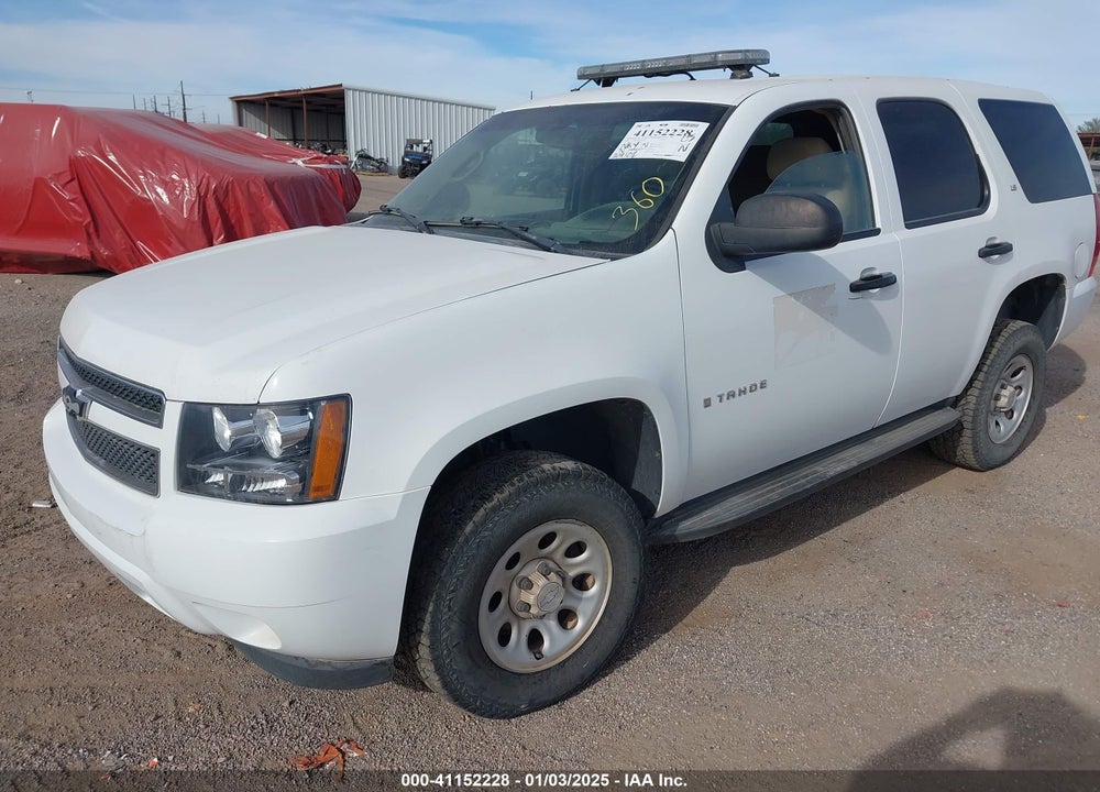 2007 CHEVROLET TAHOE COMMERCIAL FLEET VIN: 1GNFK13037R393219