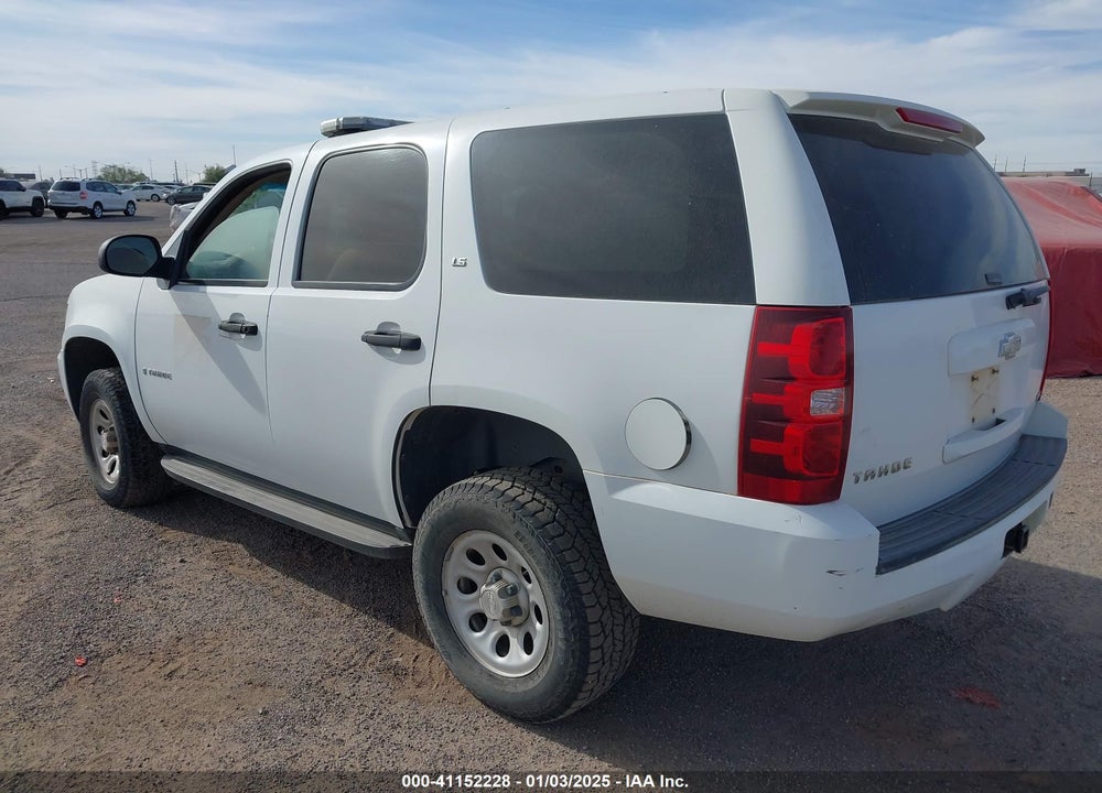 2007 CHEVROLET TAHOE COMMERCIAL FLEET VIN: 1GNFK13037R393219
