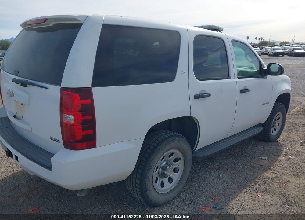 2007 CHEVROLET TAHOE COMMERCIAL FLEET VIN: 1GNFK13037R393219