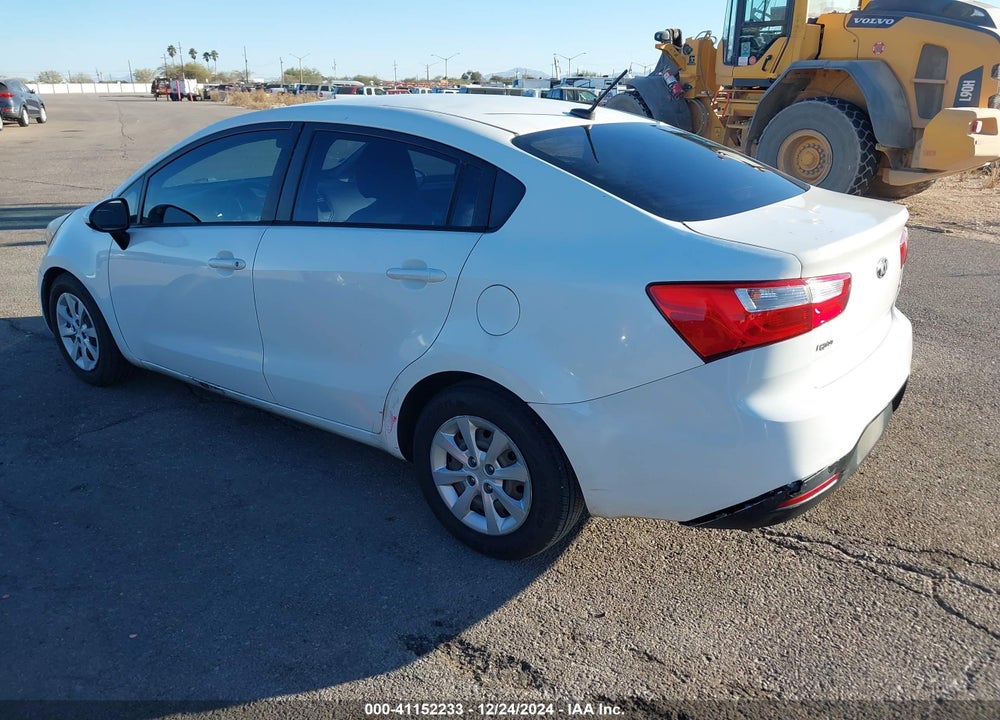 2015 KIA RIO LX VIN: KNADM4A36F6444105