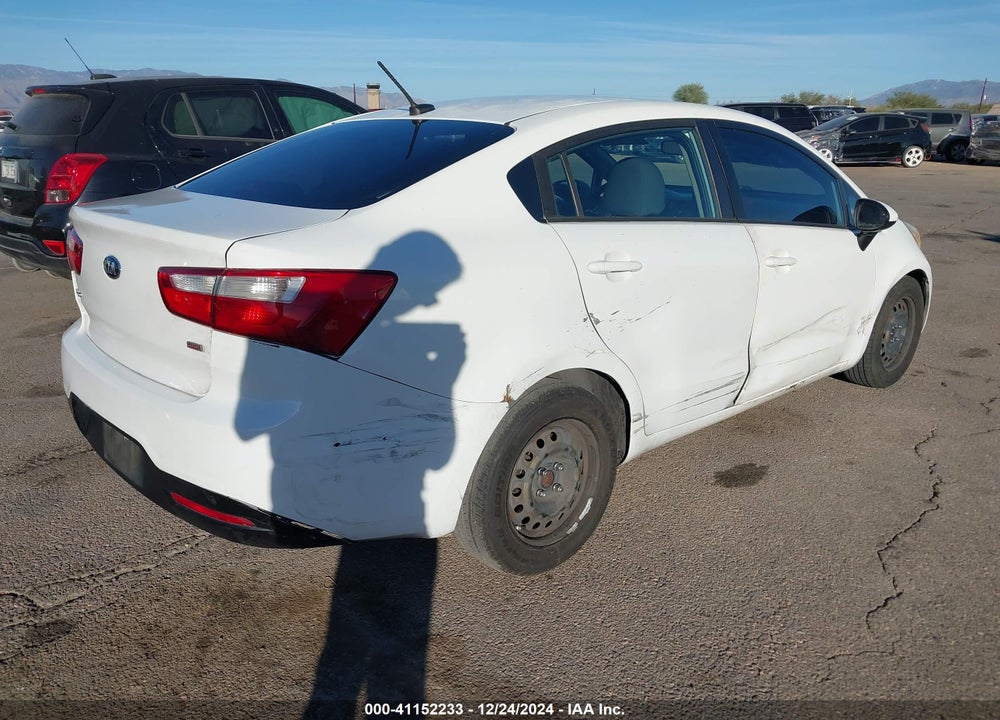 2015 KIA RIO LX VIN: KNADM4A36F6444105