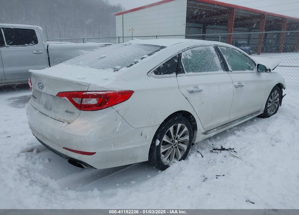 2016 HYUNDAI SONATA SPORT VIN: 5NPE34AF9GH345838