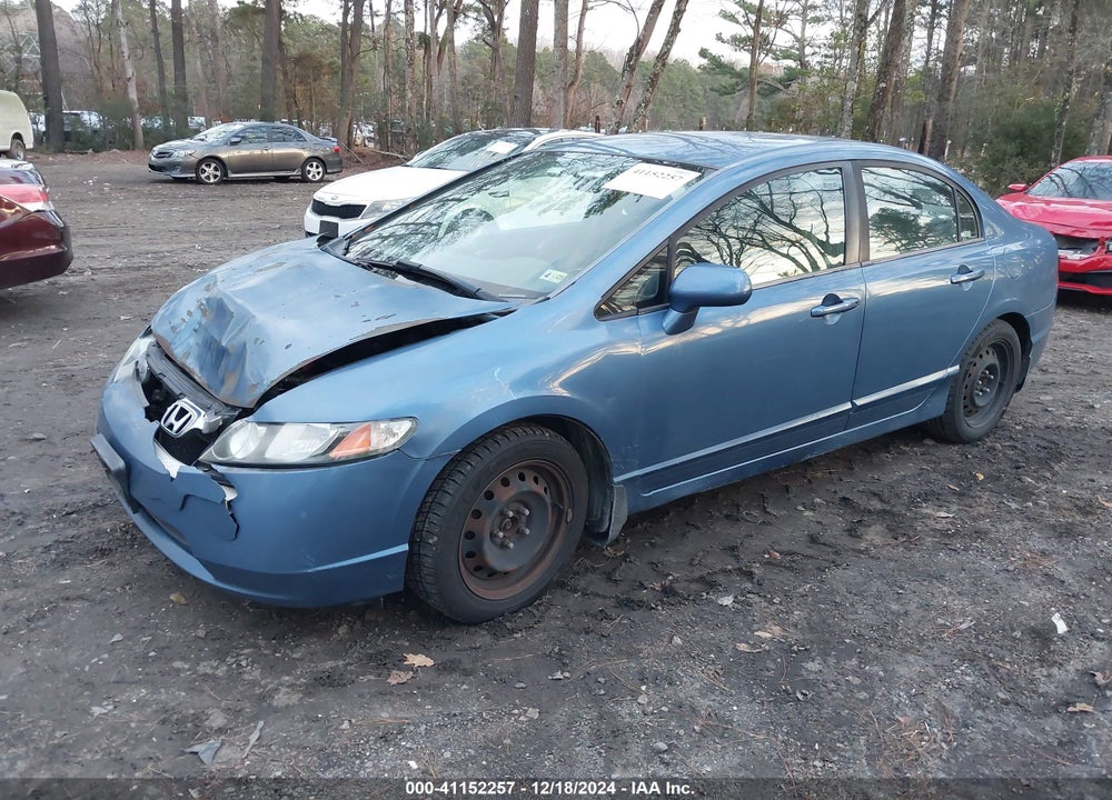 2007 HONDA CIVIC LX VIN: 1HGFA16567L034034