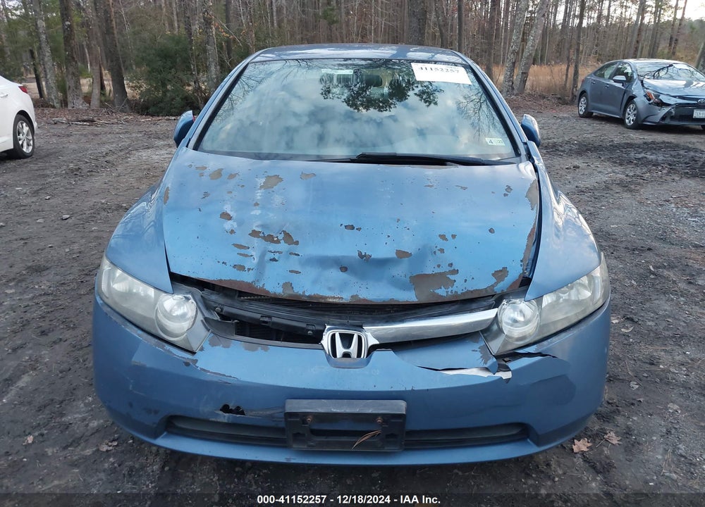 2007 HONDA CIVIC LX VIN: 1HGFA16567L034034