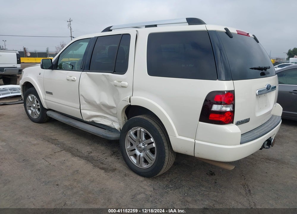 2008 FORD EXPLORER LIMITED VIN: 1FMEU75808UB22911