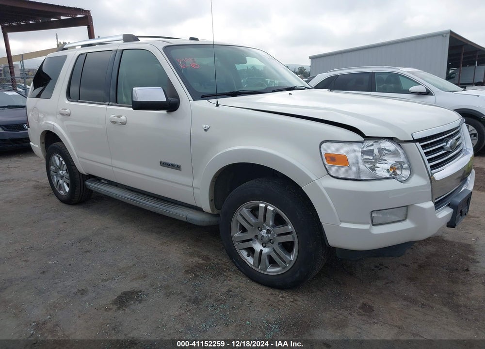 2008 FORD EXPLORER LIMITED VIN: 1FMEU75808UB22911