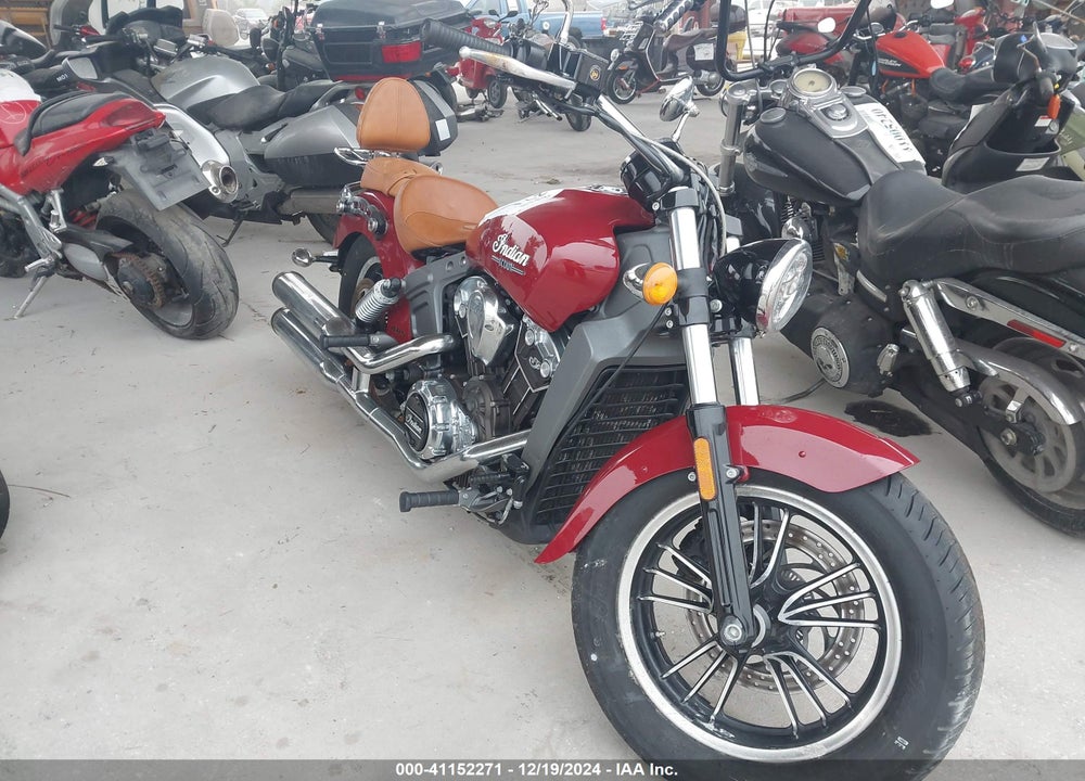 2016 INDIAN MOTORCYCLE CO. SCOUT ABS VIN: 56KMSA00XG3114740