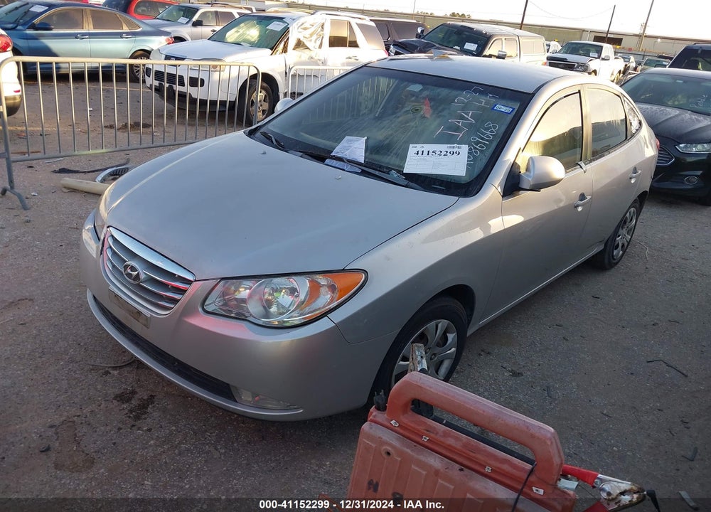 2010 HYUNDAI ELANTRA GLS VIN: KMHDU4AD0AU869668